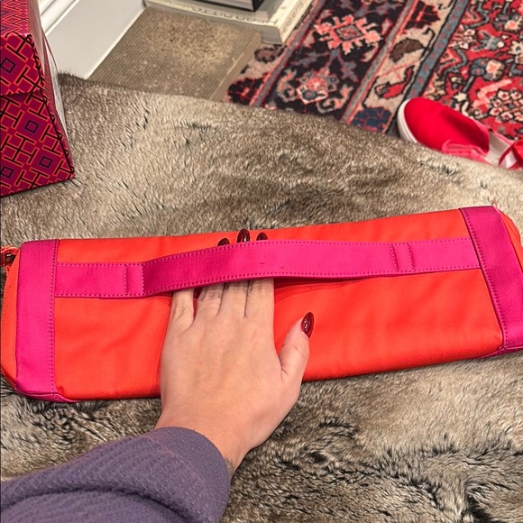 Vibrant Orange and Pink Clutch - Picture 4 of 4